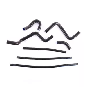 Fit Fiat Punto 1.4 GT Turbo GT3 Ancillary Silicone Hose Kit (Model:GT3) Black - Picture 1 of 6