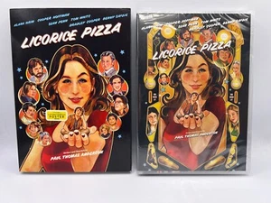 LICORICE PIZZA DVD w/ Slipcover & Poster Paul Thomas Anderson Sean Penn NEW (T) - Imagen 1 de 4