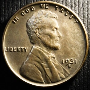 1931 S Lincoln Wheat Cent - Bild 1 von 2