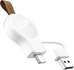 Magnetic Apple Watch Charger USB-C/A Wireless for Ultra 2/1 Series 10-1 SE - Zdjęcie 1 z 27