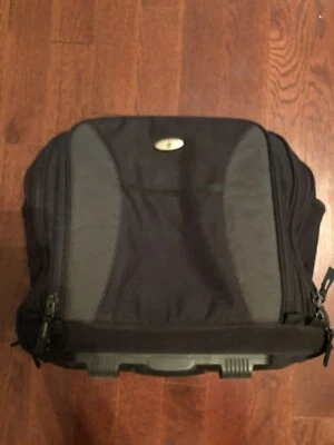 Olympia Business Rolling Tote Bag Luggage Wheeled Handbag in Black  - Image 1 of 4