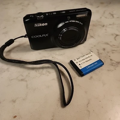 Nikon COOLPIX S6500 16MP Digital Camera 12X Optical Zoom - Tested  - Image 1 of 4
