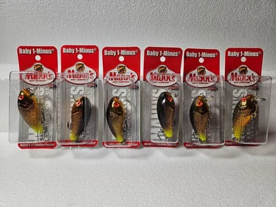 Mann's Bait Company Baby 1- (6 lures of Texas Roach) - Image 1 of 2