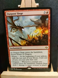 Outpost Siege - Fate Reforged - Rare - NM to LP (see pics) MTG - Picture 1 of 2