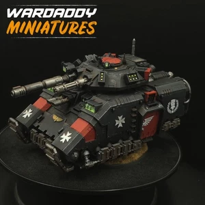 Pro Painted Warhammer 40k Black Templars Repulsor Executioner Tank Game Workshop - Picture 1 of 4