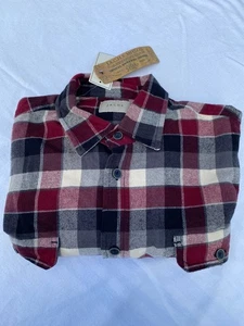 Jachs.MFG.CO Mens Flannel Shirts Brawny Heavyweight Button Down Shirt Size XL - Picture 1 of 4