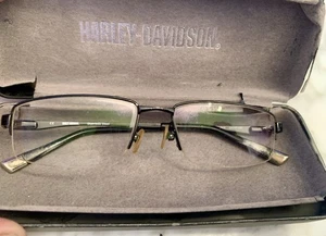Harley Davidson Rechteckige Herren Brille HD422 BLK 53 [] 17-140 im Etui - Bild 1 von 13