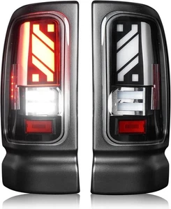 LED Tail Lights Assembly Compatible with Ram 1500 1994-2001, Ram 2500 3500 19... - Picture 1 of 6