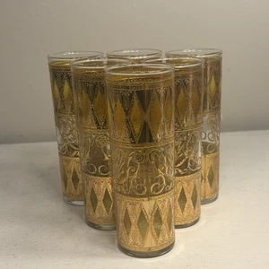 Vintage West Virginia Glass Co. Ranier Collins Glas 6er Set - Bild 1 von 8