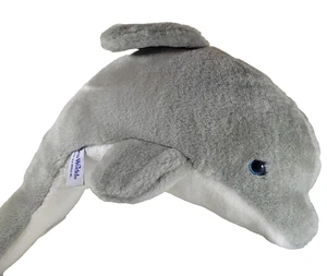 SEAWORLD DOLPHIN 1992 SEAWORLD FLORIDA PELUCHE PELUCHE 13" PELUCHE DELFÍN - Imagen 1 de 18
