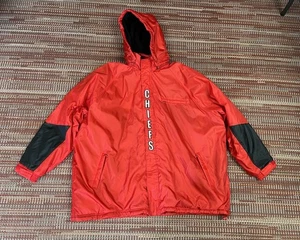 Kansas City Chiefs NFL G-III Apparel Jacket Size 4XL Nylon Rain Fleece Lined - Picture 1 of 15