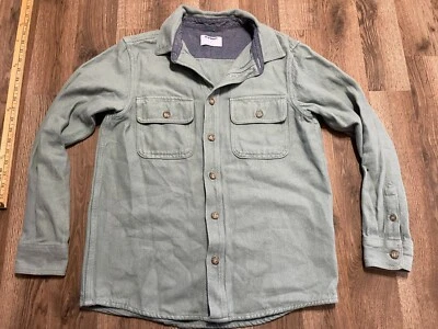 Old Navy Shirt, Men's Size Small, Green, Button Up, Long Sleeve, Pockets - Image 1 of 4