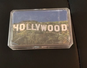Hollywood California Spielkarten Poker neu versiegelt Deck Souvenir CA ~ kostenloser Versand! - Bild 1 von 5