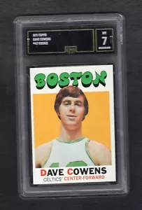 1971 Topps Dave Cowens HOF ROOKIE RC #47 GMA 7 NM - Picture 1 of 2