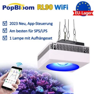 PopBloom RL90 led aquarium beleuchtung 60cm meerwasser aquarium beleuchtung reef - Picture 1 of 10
