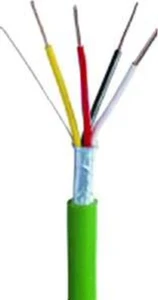 100m Meter Ring Busleitung Installation KNX EIB-Kabel-Y(ST)Y 2X2X0,8 grün YCY - Bild 1 von 3