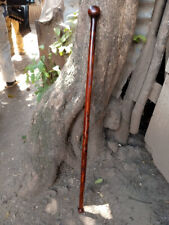 Wooden Style African Rosewood Ironwood Mahogany Walking Hiking Stick  Cane Gift