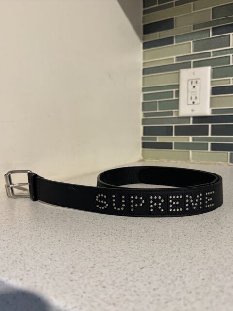 Supreme Repeat Leather Belt