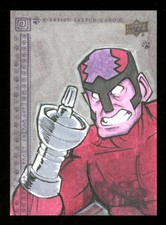 2018 Upper Deck Black Panther 1/1 Sketch Art Card Gemma McCulloch Art ES3791