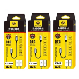 OSS W237 Cavo Recupero Dati per Guida Dati Dati Dati per IPHONE TO Micro TYPE-C - Foto 1 di 9
