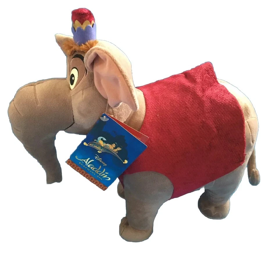 Juguete árabe elefante de peluche Walt Disney ABU Aladdin nuevo con GENUINO con todas las etiquetas Foto 1 de 4