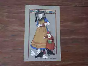 1x AK Postkarte ILLUSTRATOR Kostüme BRESSANE Ed. Gerin um 1910 - Bild 1 von 2