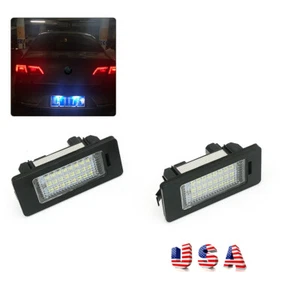 2Pcs For BMW X5 X6 E70 E71 LED License Plate Light Tag Lamp Replacement  - Picture 1 of 10