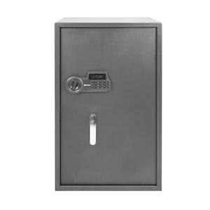 Defence Home Digital Code Security Safe w/Removable Shelf 750x460x380mm - Black - Picture 1 of 4