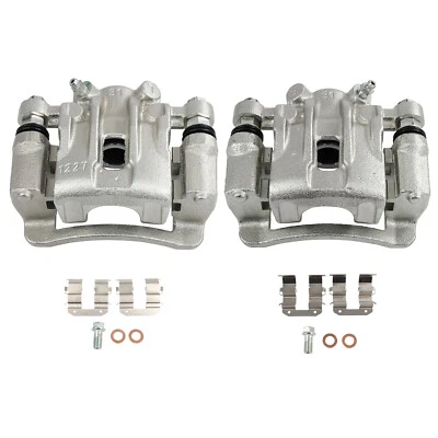 Juego de pinzas de freno traseras con soporte para Kia Forte Koup 2010 2011 2012 2013 Foto 1 de 4