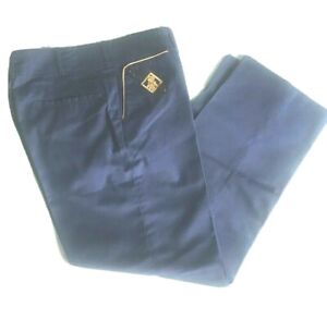 Vintage BSA Cub Scout Uniform Blue Pants Slacks Size Small Boys 24W x 23L Nice