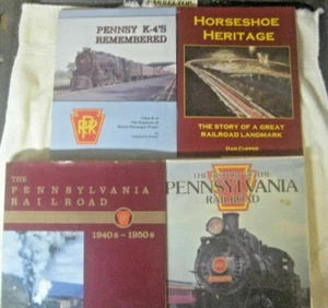 4 BOOK BUNDLE OF THE PENNSYLVANIA RAILROAD - Picture 1 of 4