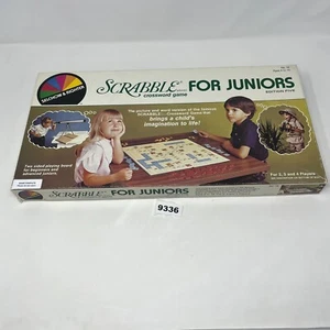 Vintage 1982 Scrabble for Juniors Edition Five - Selchow & Righter Co. COMPLETE - Picture 1 of 16