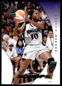 1997-98 Pinnacle Inside WNBA Bridgette Gordon Sacramento Monarchs #60