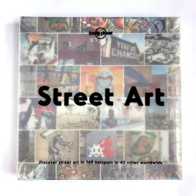 Street Art | Lonely Planet by Ed Bartlett Book | NEW Sealed Book 140 hotspots - Image 1 of 4