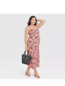 Isabel Maternity by Ingrid & Isabel Floral Sleeveless Tie-Back Woven Dress - Picture 1 of 2