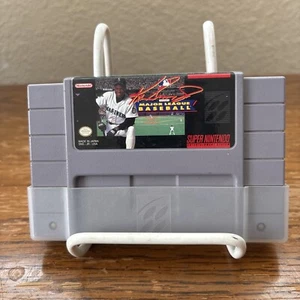 Ken Griffey Jr. Presents Major League Baseball cartridge Super Nintendo SNES MLB - Picture 1 of 15