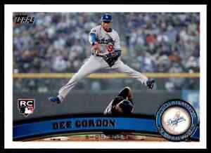2011 Topps Update Dee Gordon RC #US329 Los Angeles Dodgers
