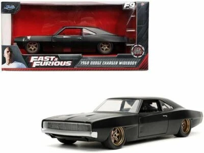 1:24 Dom's 1968 Dodge Charger Widebody - Fast & Furious 9 -- JADA - Image 1 of 4