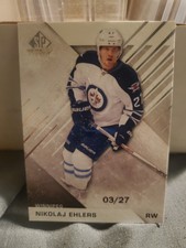 2016-17 SP Game Used Nikolaj Ehlers Jersey Number Parallel #/27