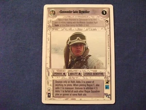 Star Wars CCG Hoth Revised WB Commander Luke Skywalker WB - Bild 1 von 1