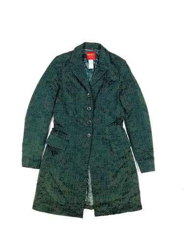 Trench cappotto Kenzo Jungle unico raro con stampa vintage molto originale taglia 38