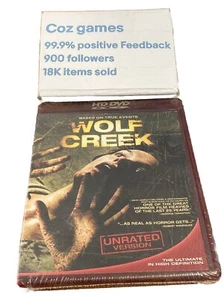 Wolf Creek UNRATED HD DVD USA IMPORT horror Nathan Phillips Brand New Sealed - Picture 1 of 2