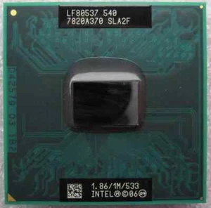 INTEL CELERON M 540 PROCESSORE - LF80537 - SLA2F 1.86GHz/1M/533 - Foto 1 di 1