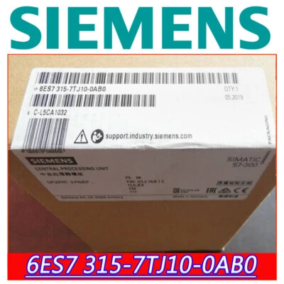 6ES7315-7TJ10-0AB0 Siemens 6ES7 315-7TJ10-0AB0 New, In-Stock, Quality Guaranteed - Image 1 of 4