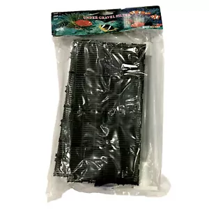 Aquarium Black Undergravel Filter - 16 Pieces will cover 60cm x 30cm Fish Tank - Picture 1 of 2