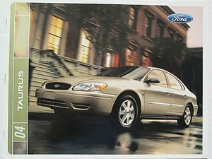 2004 FORD TAURUS Dealer Sales Brochure Literature Booklet Catalog - Foto 1 di 4