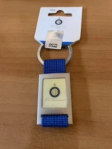 INTER F.C. PORTACHIAVI UFFICIALE MODELLO PLACCA LOGO SU STOFFA - Foto 1 di 2