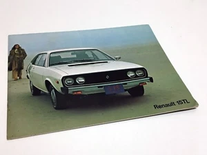 Renault 15TL 17 1977 folleto Gordini - Imagen 1 de 1