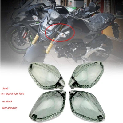 2 pares de lentes de lámpara de luz de señal de giro para HONDA CBR650F CB650F CB500F/X CB400F/X Foto 1 de 4