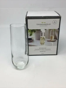 Threshold Qualität und Design Stiellose Sektgläser Spülmaschinenfest Set 4 - Bild 1 von 2